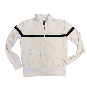 ⭐️ CARBON White Zip Up Jacket